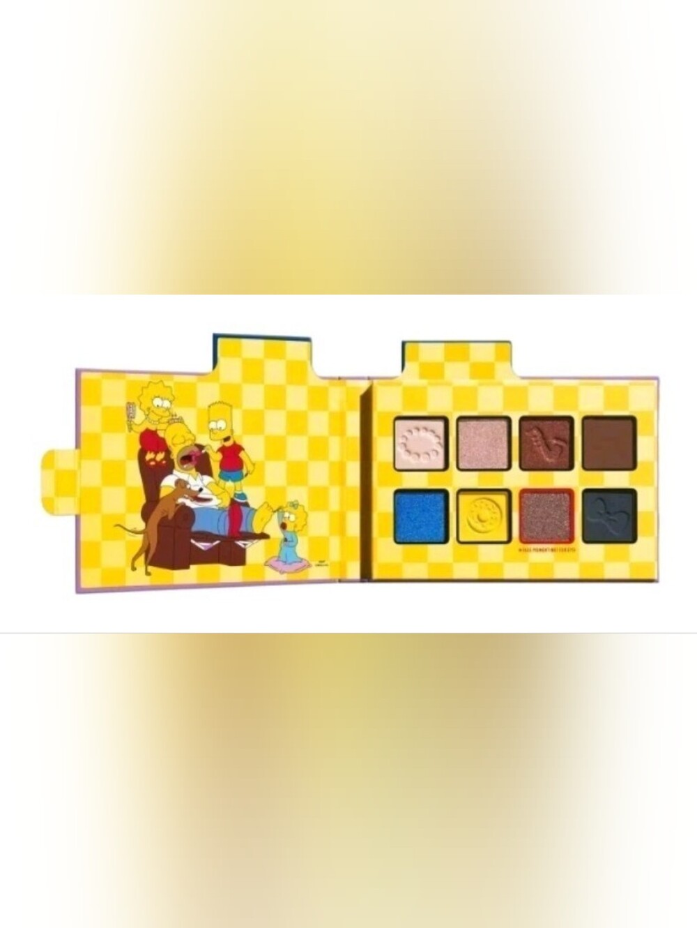 NYX  X  The Simpsons Limited Edition Simpson Family Color Palette, NEW W/O BOX
